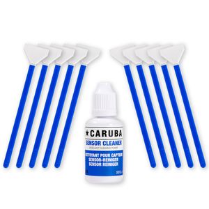 Caruba Kit de curatare Full Frame 10 Spatule de 24mm si Solutie Curatare 30ml