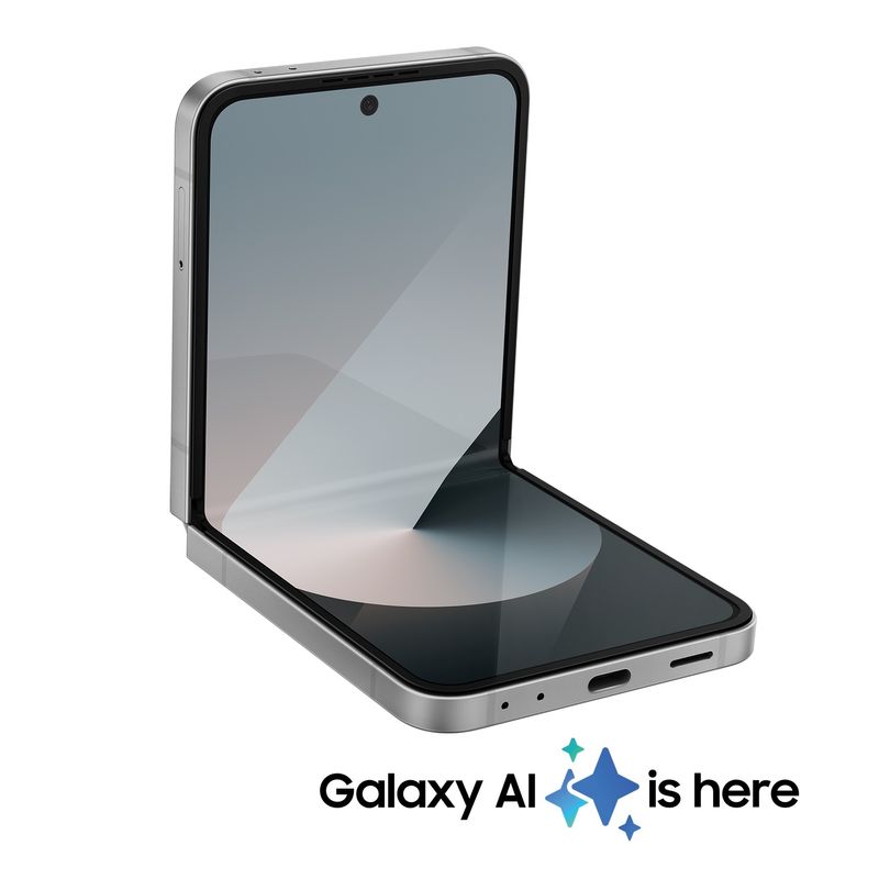 Samsung-Galaxy-Z-Flip6-Telefon-Mobil-12GB-RAM-256GB-5G-Silver-Shadow