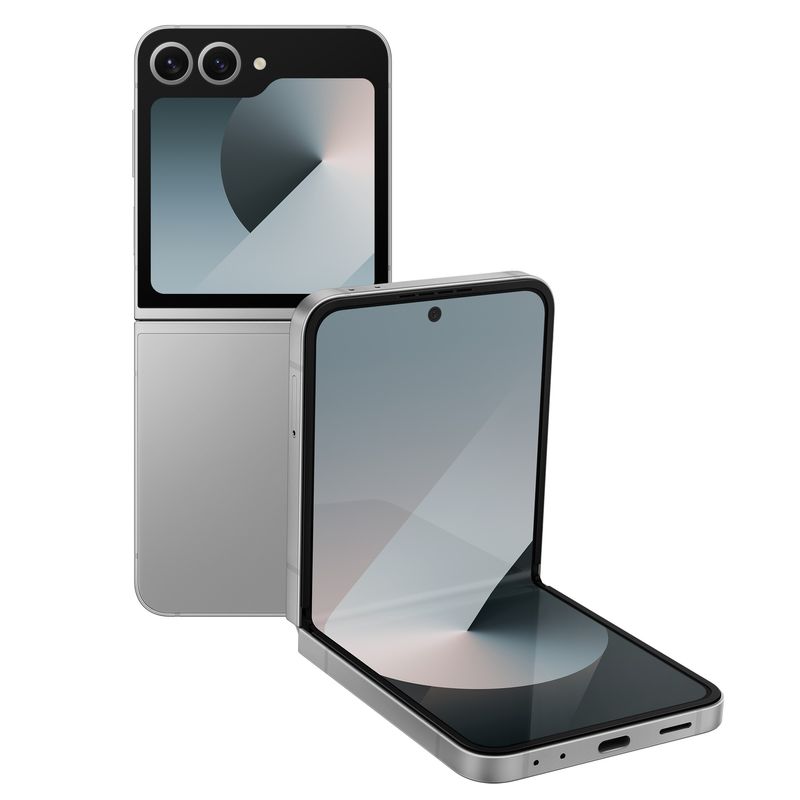 Samsung-Galaxy-Z-Fliip6-Silver-1