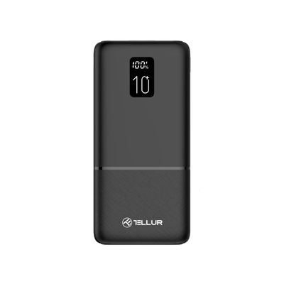 Tellur Boost Pro PD102 Baterie Externa 10000mAh 2 x QC3.0 22.5W + PD 20W Negru