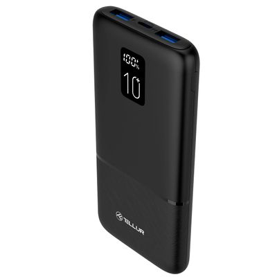 Tellur Boost Pro PD102 Baterie Externa 10000mAh 2 x QC3.0 22.5W + PD 20W Negru
