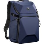 K-F-Concept-Rucsac-20L-Impermeabil-cu-Carcasa-Frontala-Dura-Albastru