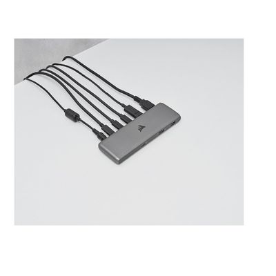 Hub Corsair USB100 7-Port USB-C/USB-A Expansion Hub - CU-9000003-EU