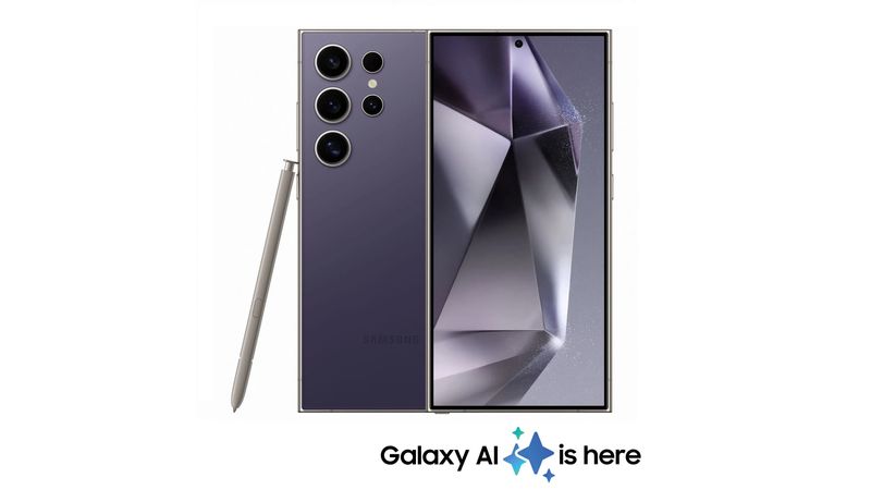 Samsung Galaxy S24 Ultra Telefon Mobil Dual SIM 12GB RAM 256GB + S