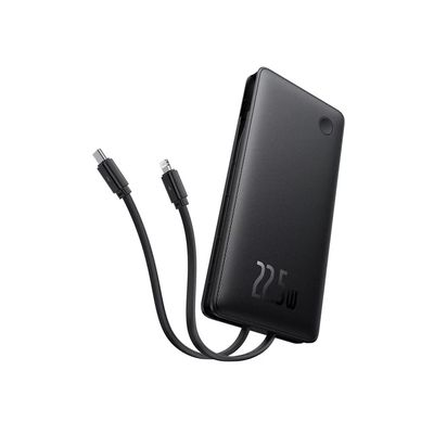 Baseus Airpow Lite Acumulator Extern 10000 mAh 22.5W + Cablu Dual Negru