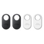 SamsungGalaxySmartTag2DispozitivdeLocalizareInteligentaSet4bucAlbsiNegru