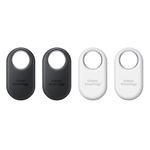 Samsung-Galaxy-SmartTag2-Dispozitiv-de-Localizare-Inteligenta-Set-4-buc-Alb-si-Negru