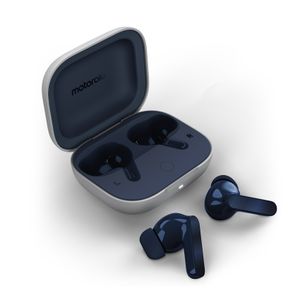 Motorola Buds Guitar Casti In-Ear True Wireless Dolby Atmos Smart ANC Starlight Blue