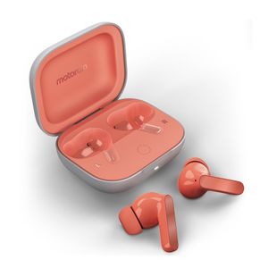 Motorola Buds Guitar Casti In-Ear True Wireless Dolby Atmos Smart ANC Coral Peach