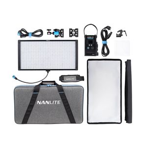 Nanlite PavoSlim 120C Kit Lampa LED RGBWW 150W cu Softbox