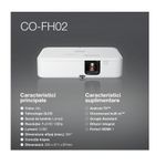 EpsonCOFH02VideoproiectorAndroidTV3LCDFullHD3000LumeniAlb