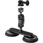 SmallRig4467KitSuporturipentruMontarecuVentuzaMagneticaDualapentruCameredeActiune