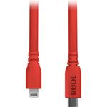Rode-SC19-Cablu-USB-C-la-Lightning-1.5m-Rosu