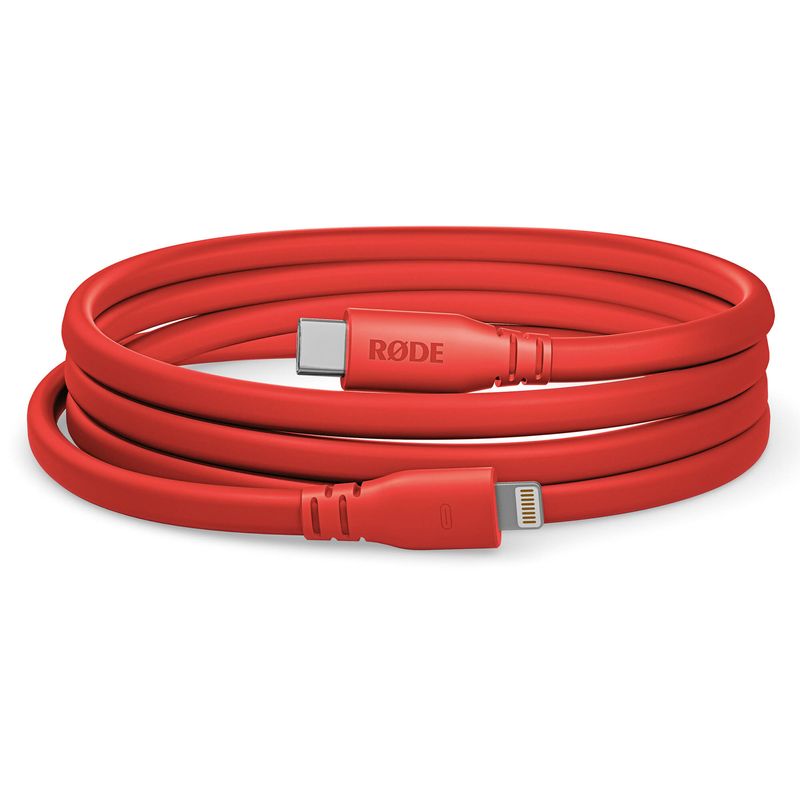 Rode-SC19-Cablu-USB-C-la-Lightning-1.5m-Rosu.2