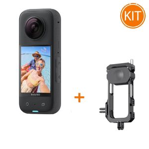 Kit Insta360 ONE X3 + Insta360 Carcasa de Protectie Pentru Insta360 X3