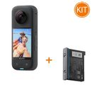 Kit Insta360 ONE X3 + Insta360 Baterie reincarcabila 1800mAh pentru X3