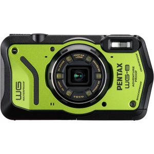 Pentax WG-8 Aparat Foto Compact 20mpx 5x Zoom Optic Subacvatic Rezistent la Socuri Verde