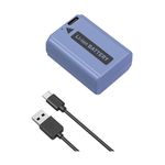 SmallRig4330AcumulatorcuIncarcareUSBCsiPD30pentruSonyNPFW501030mAh