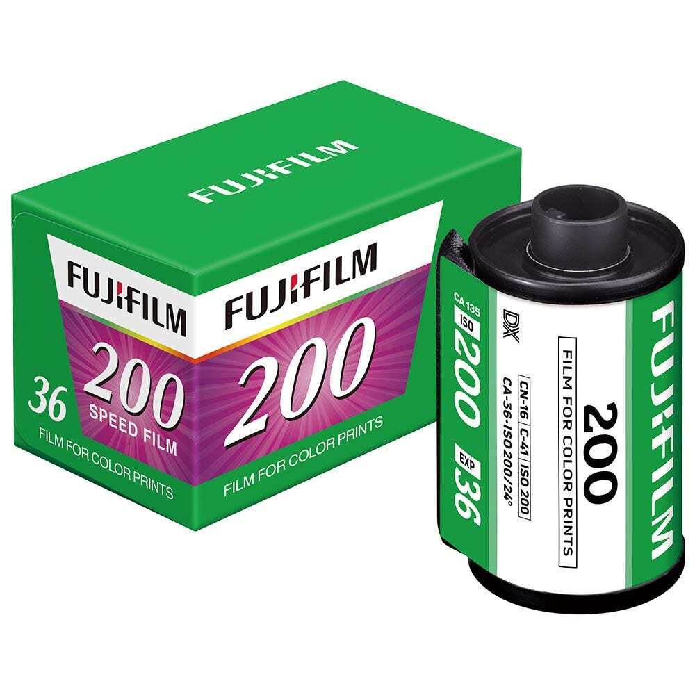 Fujifilm Fujicolor 200 Film Negativ Color Ingust ISO 200 135-36