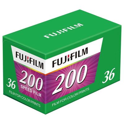 Fujifilm Fujicolor 200 Film Negativ Color Ingust ISO 200 135-36