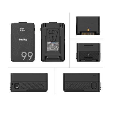 SmallRig 4608 VB99 SE Acumulator Mini V Mount cu Ecran OLED 14.54V 6.8Ah 99Wh