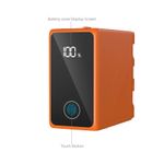 SmallRig4576AcumulatorcuReincarcareUSBCpentruNPF97010500mAhPortocaliu