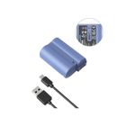 SmallRig4332AcumulatorcuincarcareUSBCpentruNikonENEL15c2400mAh