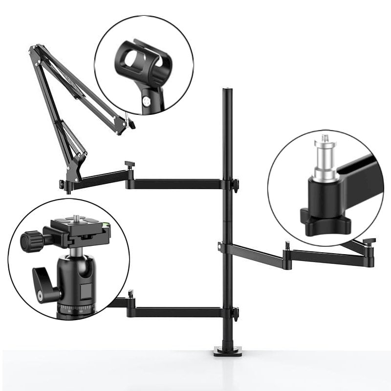 Ulanzi-2089-UU-Rig-Stand-de-Birou-Universal-pentru-Transmisiune-Broadcast.2