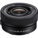 Sony E PZ 16-50mm F3.5-5.6 OSS II Obiectiv Foto Mirrorless Montura E Negru