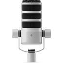 Rode Podmic USB White Microfon Dinamic Versatil Broadcast Alb