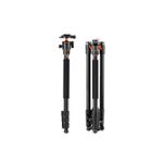 KentFaith-KF09.087V6-Trepied-Aluminiu-cu-Coloana-Centrala-Rotativa-360°-2m.p4