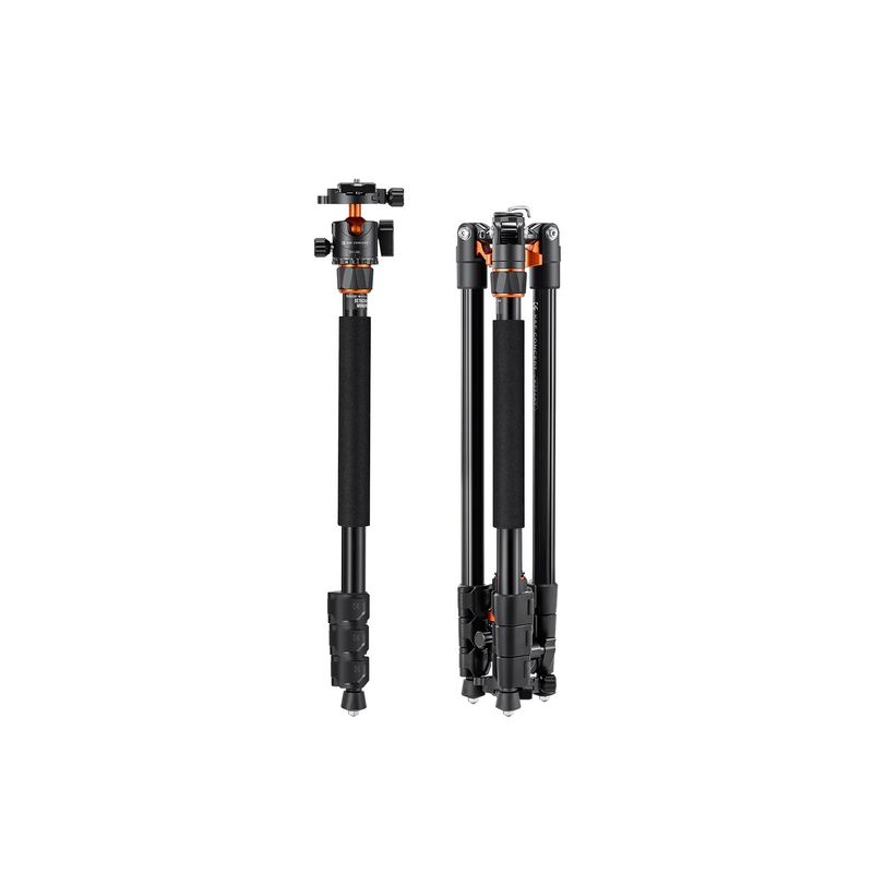 KentFaith-KF09.087V6-Trepied-Aluminiu-cu-Coloana-Centrala-Rotativa-360°-2m.p4