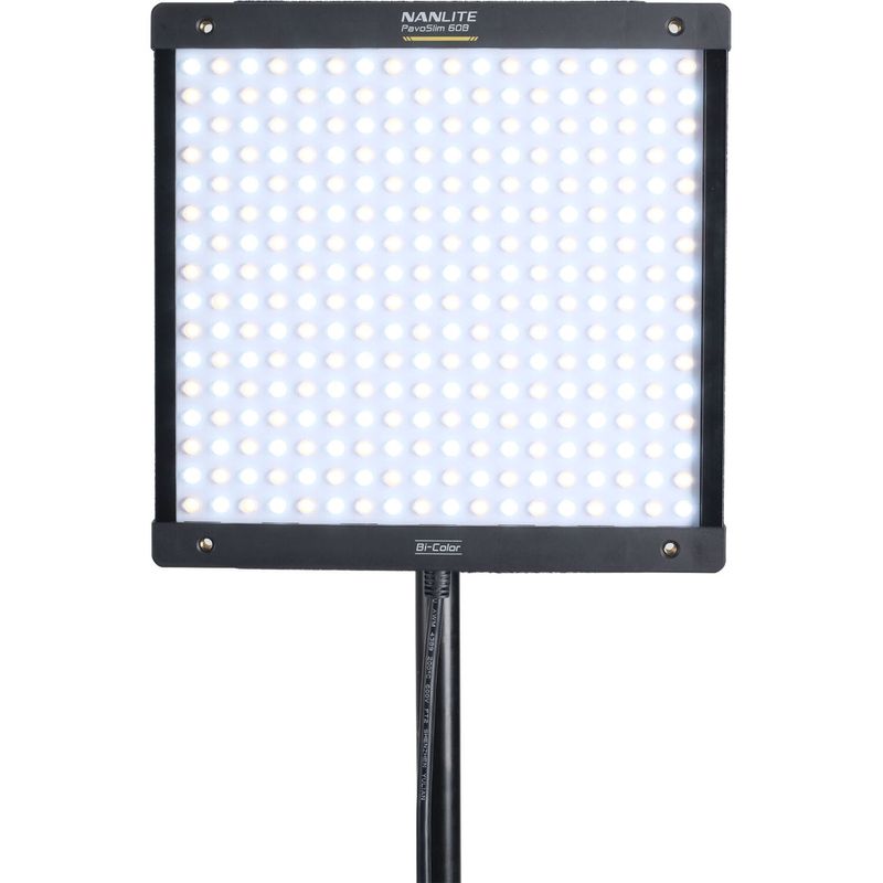 Nanlite-PavoSlim-60B-Lampa-LED-Bi-Color-cu-Softbox-8156-Lux