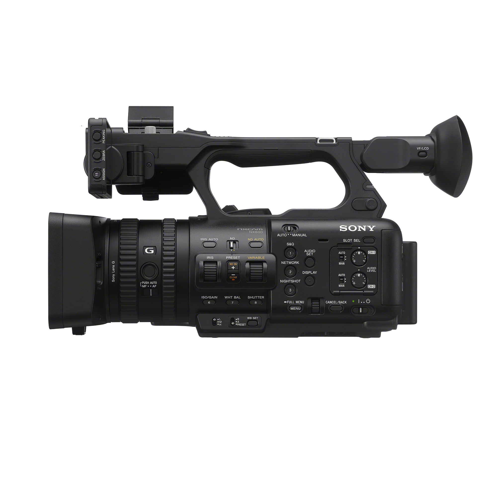 Sony HXR-NX800 Camcorder Video NXCAM 4K Senzor 1