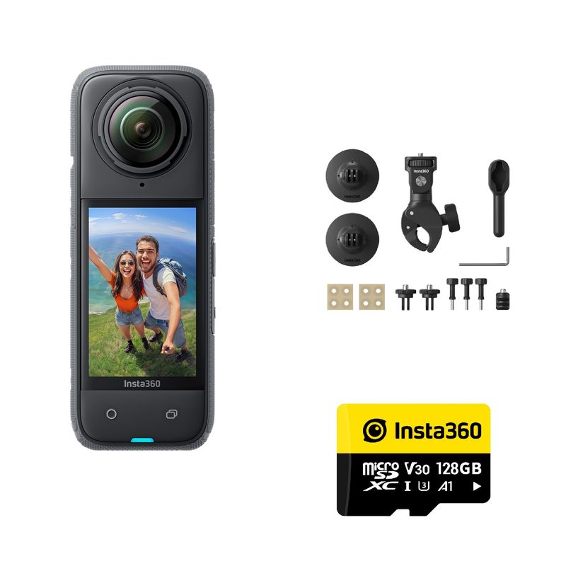 Insta360-X4-Bundle-Standard-pentru-Motocicleta-cu-Accesorii-si-Card-de-Memorie-128GB