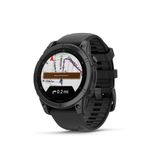 Garmin-Fenix-E-47mm-Smartwatch-Stainless-Steel-Slate-Gray-Curea-Negru