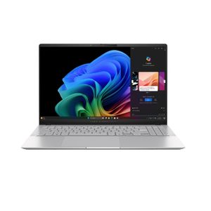 Asus Vivobook S 15 S5507QA Laptop 120Hz Qualcomm Snapdragon X Elite X1E-78-100 32GB LPDDR5X 1TB SSD Win 11 Argintiu