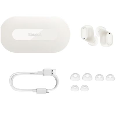 Baseus Bowie EZ10 Casti Audio Wireless Alb