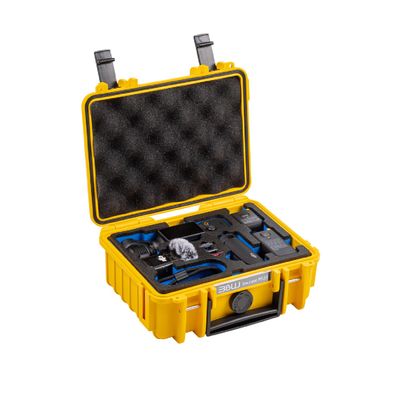 BW Type 500 Geanta transport pentru DJI Osmo Pocket 3 Creator Combo Galben