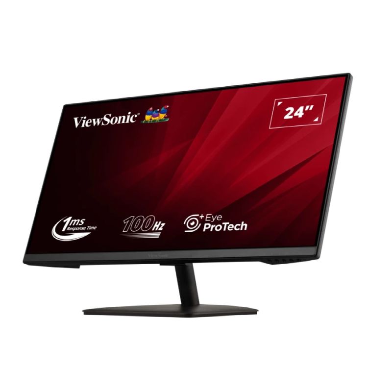 Viewsonic-VA2408-MHDB-Monitor-23.8--IPS-LED-Full-HD-VGA-HDMI-DIsplayPort-Boxe-100-Hz-1-ms-Negru