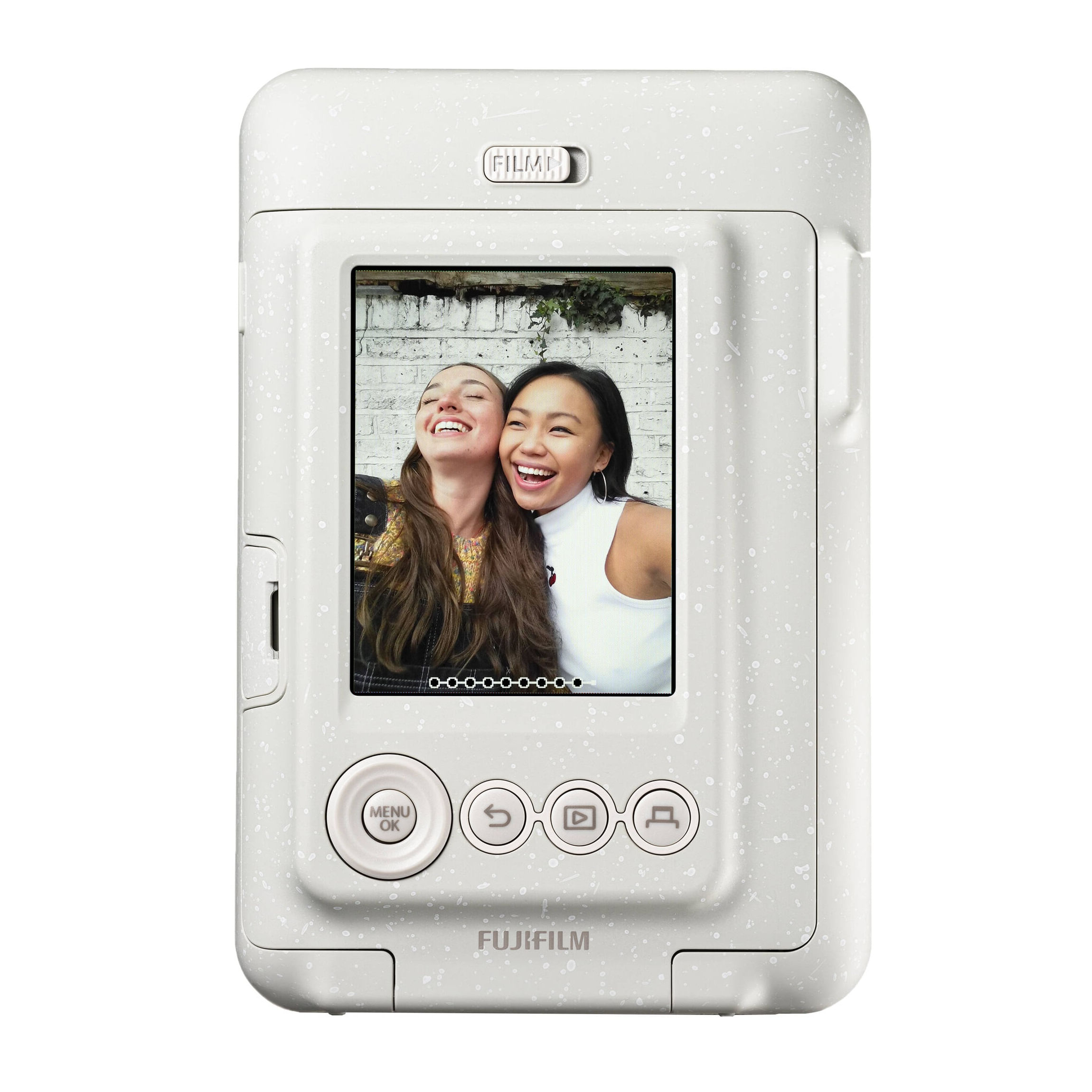 Fujifilm Instax Mini LiPlay Aparat Foto Instant Hibrid Misty White