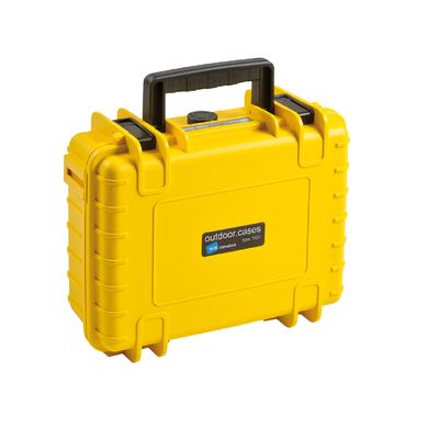 BW Type 1000 Geanta Transport pentru GoPro Hero 12 si GoPro Hero 9/10/11 Galben