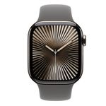 AppleWatch10GPSCellular42mmCarcasaNaturalTitaniumsiCureaSportStoneGreyML