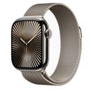 Apple Watch 10 GPS + Cellular 42mm Carcasa Natural Titanium cu Natural Milanese Loop