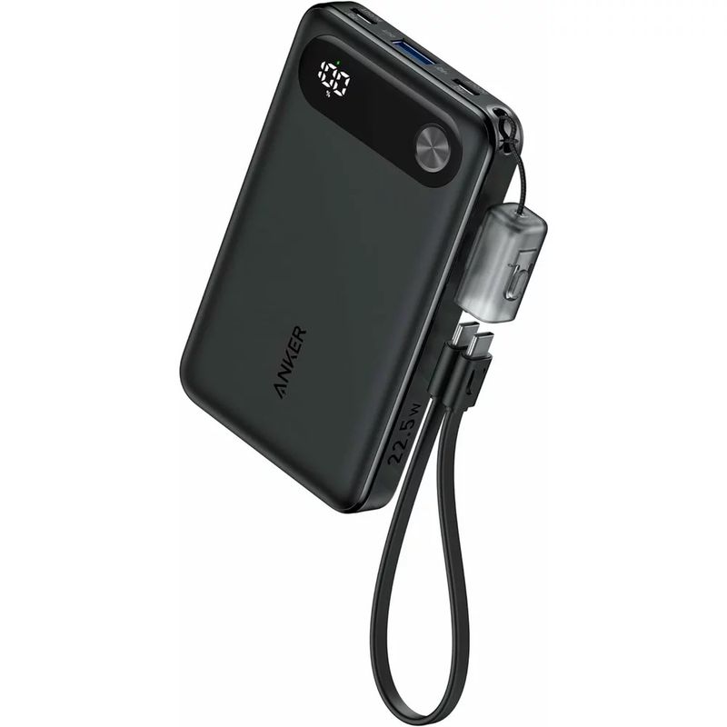 Anker-Powercore-10000-mAh-Acumulator-Extern-22.5W-Cablu-USB-C-Negru