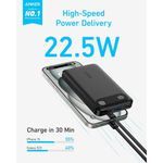 Anker-Powercore-10000-mAh-Acumulator-Extern-22.5W-Cablu-USB-C-Negru.2