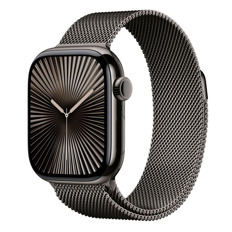 Apple-Watch-10-GPS---Cellular-46mm-Carcasa-Slate-Titanium-cu-Slate-Milanese-Loop-S-M