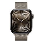 AppleWatch10GPSCellular46mmCarcasaNaturalTitaniumcuNaturalMilaneseLoopSM