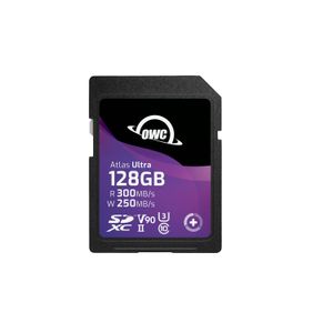 OWC Atlas S Ultra Card de Memorie SDXC UHS-II R300-W250 V90 128GB