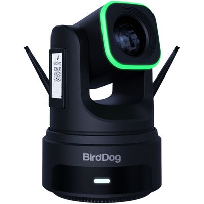 BirdDog X4 Ultra Black Camera PTZ 4K 20x Zoom NDI WiFi 6 AI Negru